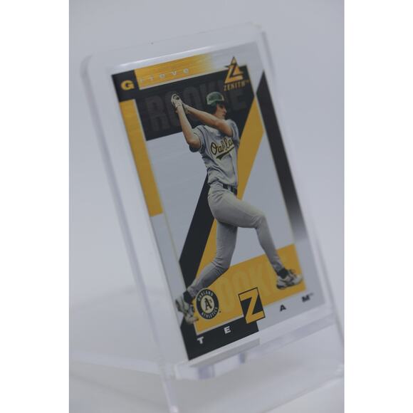 1998 Zenith Z-Team Gold #10 Ben Grieve RC PSA 10 GemMint Oakland Athletics Pop 1 - Picture 3 of 5